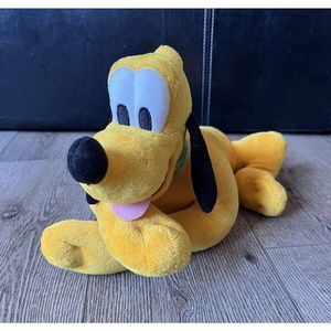 Disney Collections Pluto Stuffed Animal Plush 13”